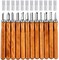 20 Pieces Wood Carving Knife Set - Hand Carving Tool Set for DIY Sculpture Carpenter Experts & Beginners